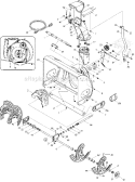Page C Diagram and Parts List for 31AE6GLF701 2005 Yard Man Snow Blower